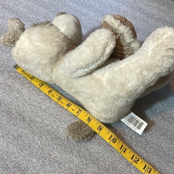 KellyToy Be Mine Puppy dog Seaterd Plush 10" Cream Beige Soft Heart Valentine - Picture 5 of 9